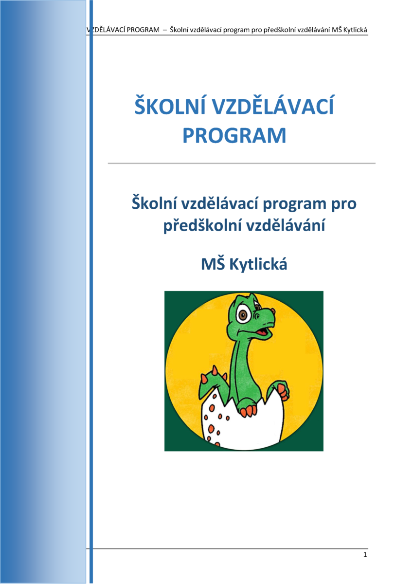 Školní vzdělávací program