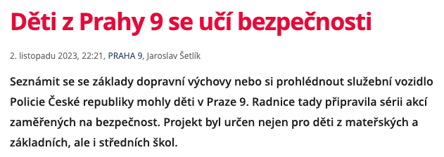 Napsali o nás Praha TV
