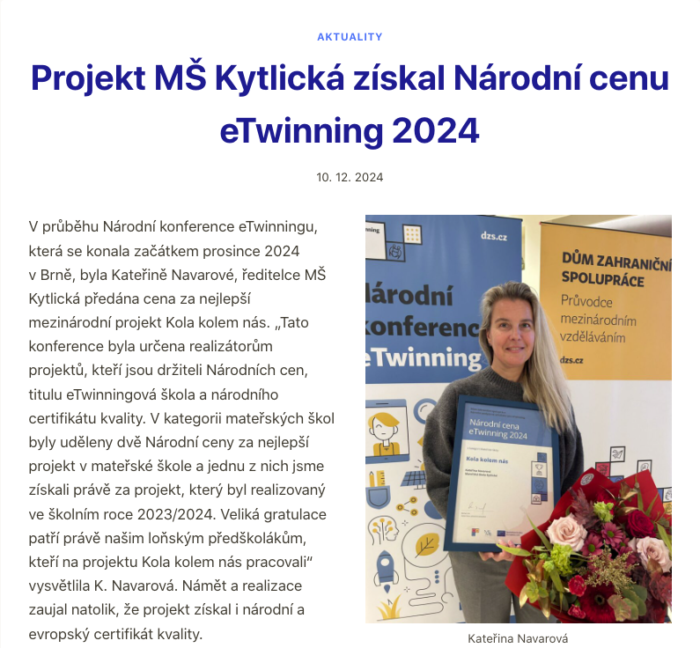 Napsali o nás skolynadevitce.cz